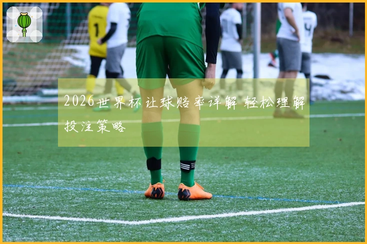 2026世界杯让球赔率详解 轻松理解投注策略
